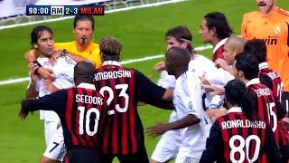 Crazy Match! Real Madrid vs AC Milán 2-3 2009/10 Kaká, Benzema x Pirlo, Ronaldinho