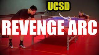 Training for US Open with UCSD GIRL (Table Tennis Practice)