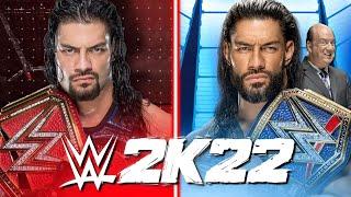 WWE 2K22 - "Big Dog" Roman Reigns vs. "Tribal Chief" Roman Reigns - WWE Universal Championship Match