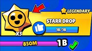 LEGENDARY STARR DROP GIFTS!!!!- brawl Stars rewards