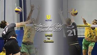 Highlights | Brazil vs Canada | Amitoso de Volei Masculino 2019