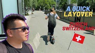 A RANDOM Day out in ZURICH with Bird Scooters