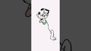 Pluto animation- Disney cartoon animation #shortvideo #pluto #disney