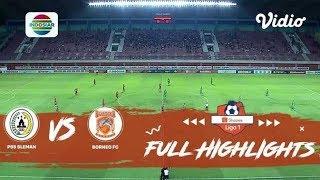 Highlights Shopee Liga 1 2019, PSS Sleman 0 - 1 Borneo FC