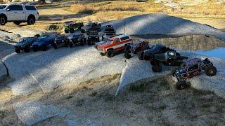 New Toy Crawl : Kern River Crawlers Tons of Rigs! 6 Hours: Full Play 1-4-2025