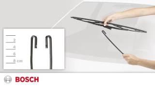 Bosch Eco Wiper Blades Installation Video | Carplus