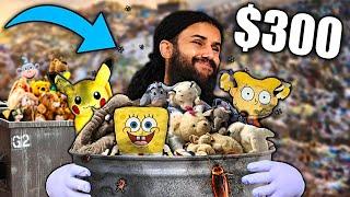 Searching Through Plushies Left In The Garbage For GOLD