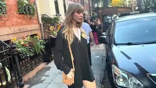 Taylor Swift and Blake Lively depart a restaurant in the West Village, NY!