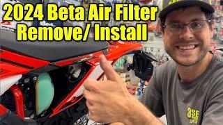 2024 Beta Air Filter Removal and Install - XTrainer, 450 RX, 500 RS, 125 RR - 3 Seas Recreation