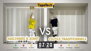 Bazooka & machines à bandes VS travail à la main | Tapetech