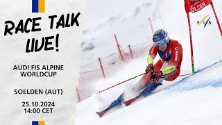 LIVE: FIS Alpine Race Talk 2024 Sölden (AUT) | FIS Alpine