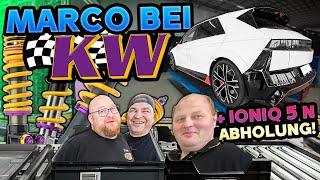 Wie ENTSTEHT ein FAHRWERK? - Marco & Mutlu bei KW Automotive - HINTER den KULISSEN!