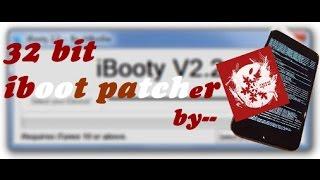 32 bit iboot patcher released by..ih8sn0w!!