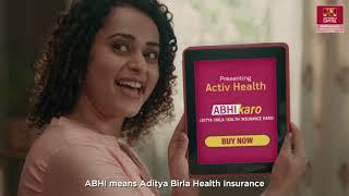 #ABHIKaro Presenting Activ Health by ABHI that is Aditya Birla Health Insurance Karo (Family)