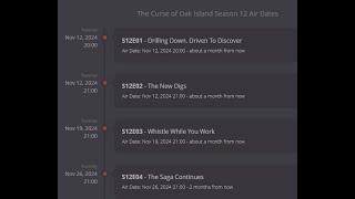 The Curse of Oak Island: SEASON 12 First 4 Episodes #breakingnews 2024