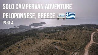 Solo Campervan Adventure in the Peloponnese, Greece  - Part 4