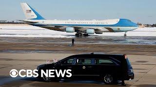 Jimmy Carter's casket arrives in Washington, D.C.