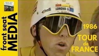 Cycling Tour de France 1986 -- The Final Time Trial LeMond vs Hinault -- Part 8 of 8