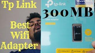 TP-link Wifi Adapter TL-WN823N 300mb (PC) Unboxing (Hindi)