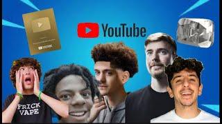 Reacting to YouTubers First Videos (ft. Faze Rug, Mr.beast, Baylen Levine, Ninja, ishowspeed)