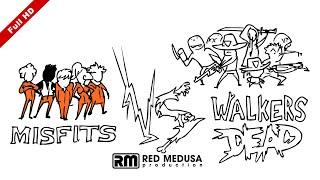 Animated Versus - Misfits VS Walking Dead FullHD