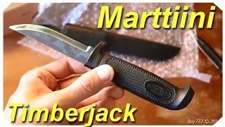 Нож Финка Marttiini Condor Timberjack 578013 Unboxing (Finland Carbon Steel Knife)