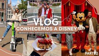 VLOG DISNEY PARIS | 4 dias em Amsterdã e Bruxelas vem conhecer a Europa comigo ️