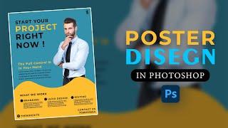 Poster design | Photoshop Tutorial | Graphic Designer | The Nik Edits