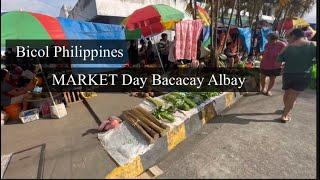 Market Day Bacacay Albay, BICOL Philippines