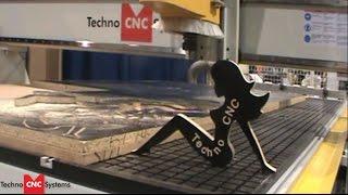 Routing fun products on the HDS CNC Router - Techno CNC at AWFS