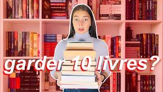 SI JE DEVAIS GARDER SEULEMENT 10 LIVRES | BOOK UNHAUL CHALLENGE | annelitterarum