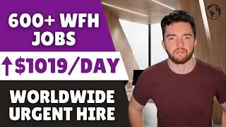 8 Work From Home Job Sites URGENTLY Hiring Worldwide 2024