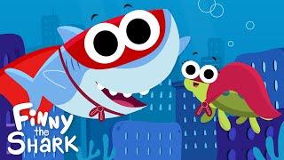 Finny & Friends Learn to Play | Finny The Shark | Cartoon for Kids