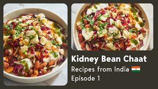 Vegan Recipes from India, Ep. 1 : Kidney Bean Chaat