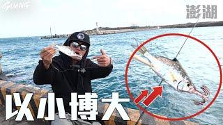 Taiwanese traditional bamboo chopstick fishing? You'd never expect to catch "this thing"...