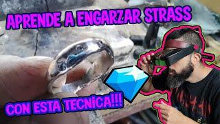 Como hacer un engarce invisible de Strass -