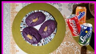 Cooking  Steamed Rice Cake with Purple Yum (Putong Bigas na may Ube)  With Liza Aquino Ramos - Yummy