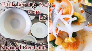 How to Make Steamed Rice Cake Soft & Smooth ~ Easy recipe | Anyone can make it.