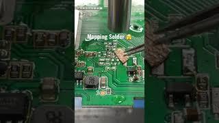 The Right Way To Use A Solder Braid During PCB Repair!