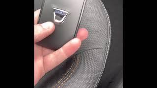 The All New Dacia Sandero Stepway key and keyless entry explained and tutorial on how its used.