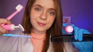 FASTEST MEDICAL ASMR | Ear Exam, Dentist, Lice Check, Cranial Nerve Exam, Eye Exam