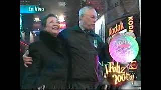 Univision Flashback Commercial and Univision Feliz 2005 Celebration in Time Square in New York City!