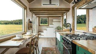 Big Beautiful Modern Bohemian Tiny House by Summit Tiny Homes