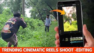 How to Shoot & Edit Cinematic Reels | Cinematic reels tutorial in capcut ( For Beginners )