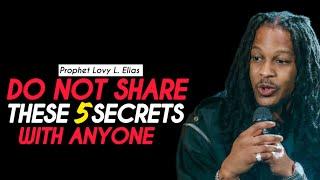 Don’t Share These 5  Secrets: Signs Someone In Your Life Is Sent By The Devil•Prophet Lovy