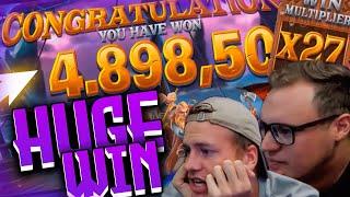 Daskelelele new mega win on Viking unleashed slot - TOP 5 mega wins in casino online