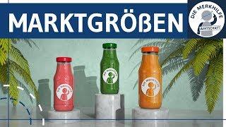 Marktgrößen - Marktpotenzial, Marktvolumen, Absoluter & relativer Marktanteil - Marktforschung