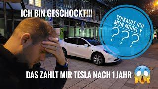 Tesla macht Inzahlungnahme Angebot für 1 Jahr altes Model Y SR; Verkaufe ich mein Auto???