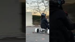 Still Slidin’!  #drifttrike #drifttrikes #electrictrike #drifting