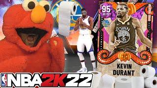 I ate TOILET PAPER for KEVIN DURANT on NBA 2K22